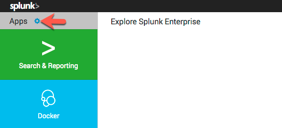 Manage Splunk Apps