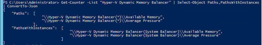 Find Performance Counter Path