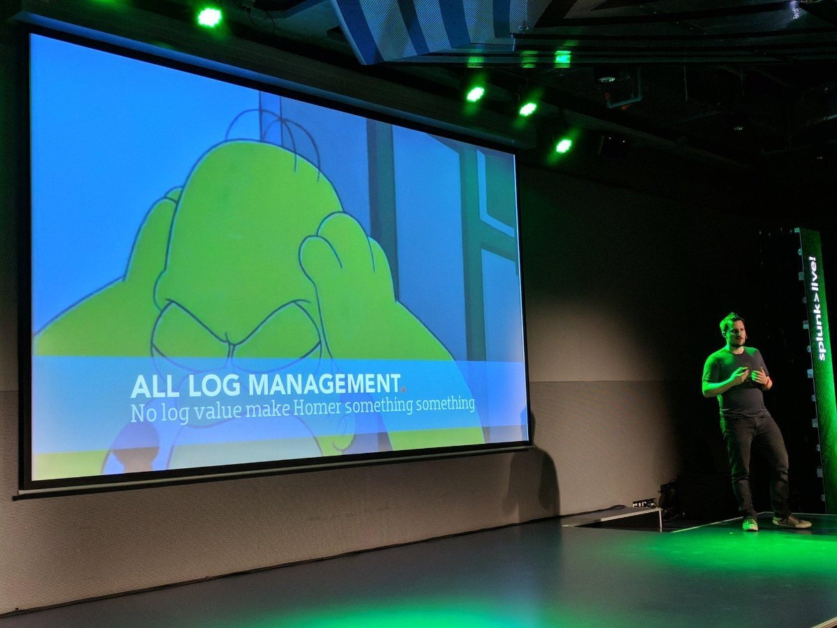 SplunkLive! All Log Management