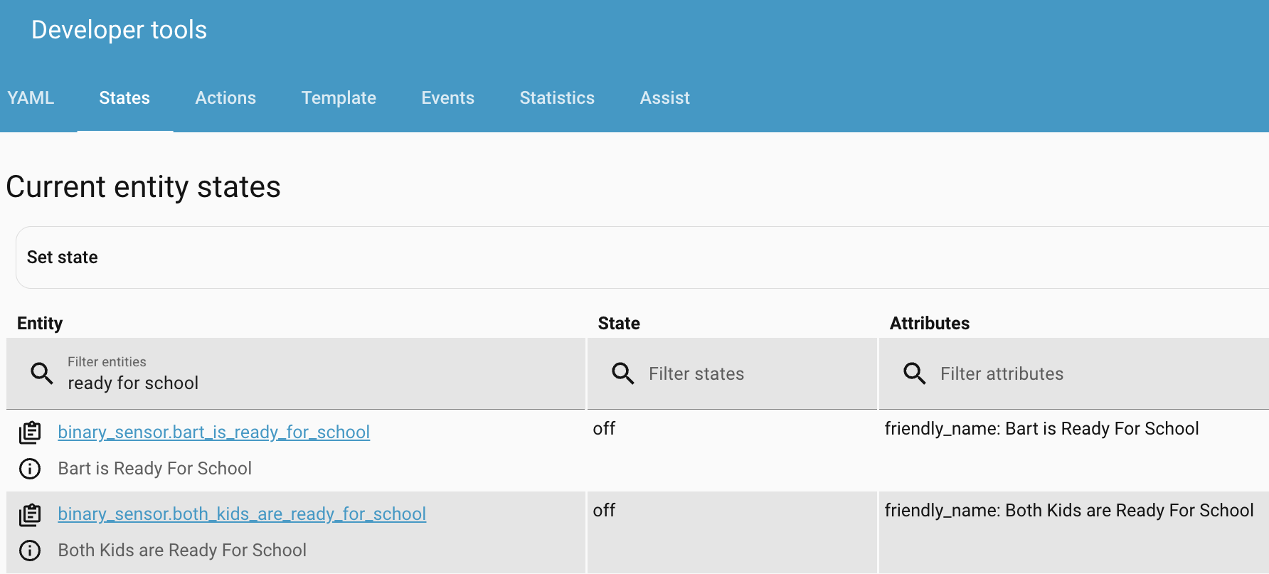 The Roll Up Sensors in Developer Tools