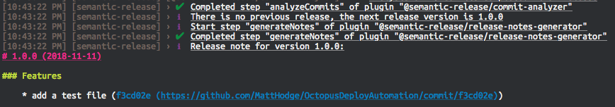 Semantic Release With Change